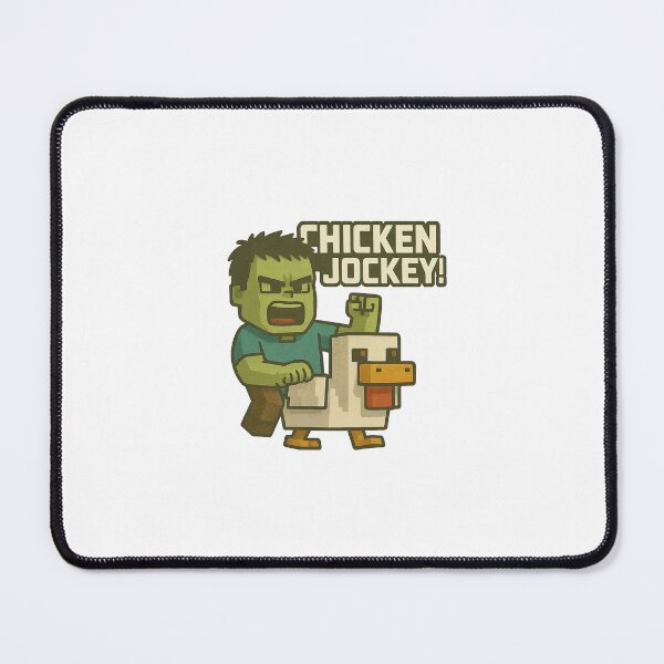 Item preview, Chicken Jockey Minecraft Battle Pose designed and sold by TrendHooper.