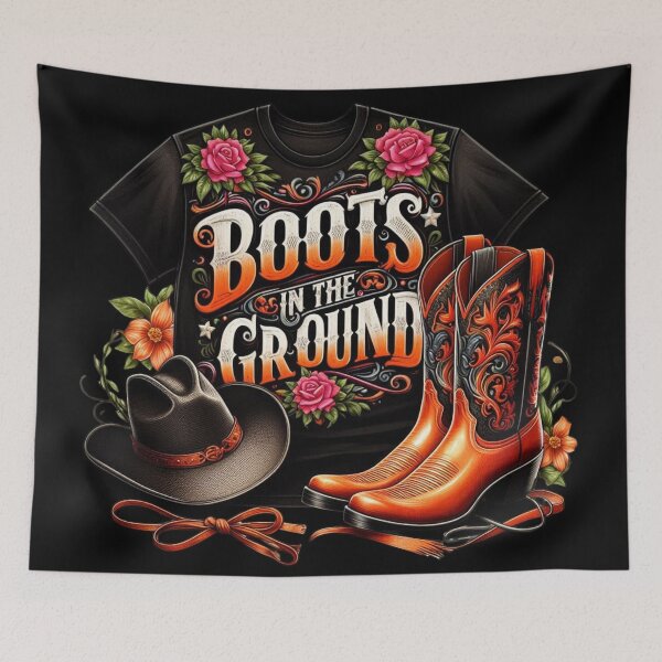 Item preview, Country Spirit Ground Boots designed and sold by Artbellachi.