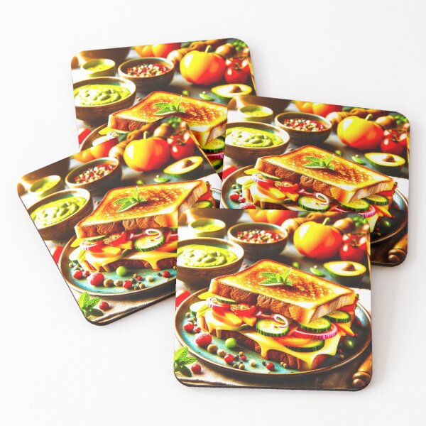 Item preview, Healthy Meets Indulgent A Grilled Cheese Delight designed and sold by Fantabulous.