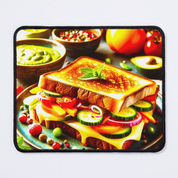 Item preview, Healthy Meets Indulgent A Grilled Cheese Delight designed and sold by Fantabulous.