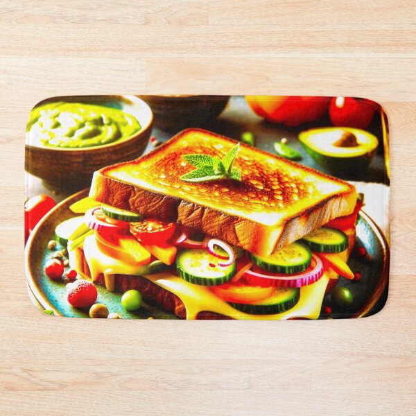 Item preview, Healthy Meets Indulgent A Grilled Cheese Delight designed and sold by Fantabulous.