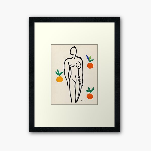 Item preview, Henri Matisse: Nu aux Oranges (1954) designed and sold by YNTDigitalHouse.
