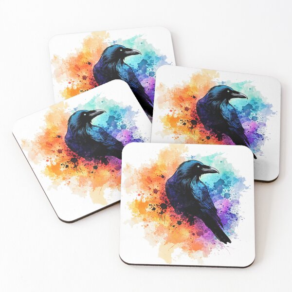 Item preview, Abstract Raven 1 designed and sold by NocturNeon-Art.