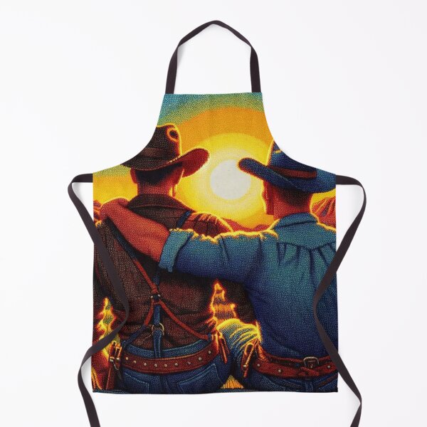 Item preview, Pointillism 1940s Gay San Francisco Leather Cowboy Gay Pride Graphic Design designed and sold by ItsAKinkThing.