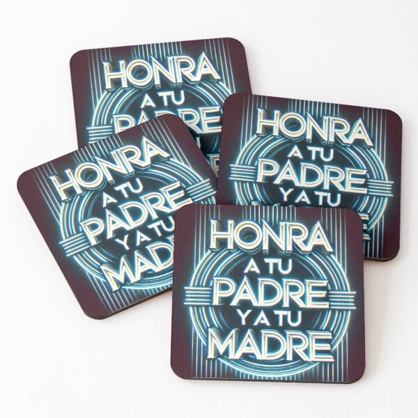 Item preview, “Honor your father and your mother, so that your days may be long in the land that the Lord your God is giving you.” designed and sold by Bigornia.