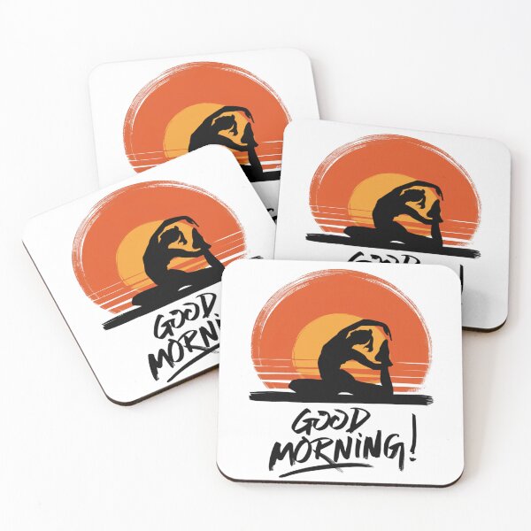 Item preview, Good Morning Silhouette – Minimalist Sunrise Art designed and sold by Colorful-Garden.