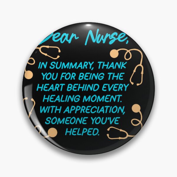 Item preview, Dear Nurse thank you  designed and sold by Abibless1998.