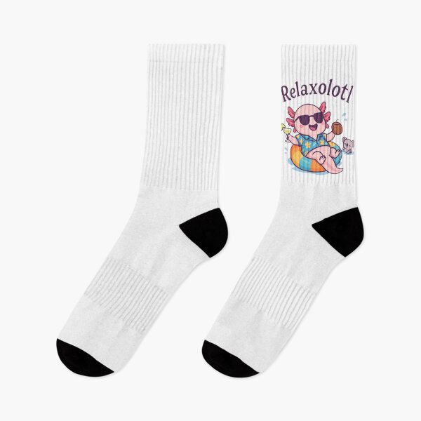 Item preview, Relaxolotl Funny Axolotl Summer Vacation Quote designed and sold by RetroPop23.