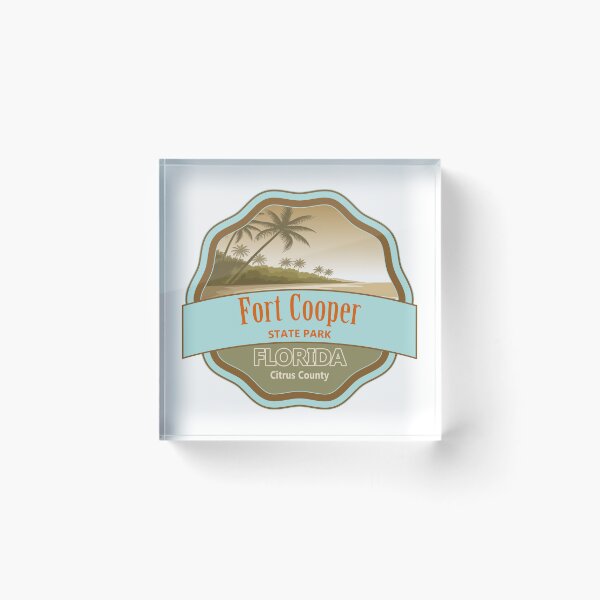 Item preview, Fort Cooper State Park Citrus County Florida designed and sold by Wanderful-roads.