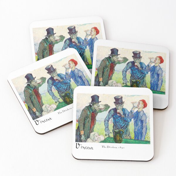 Item preview, Vincent van Gogh The Drinkers Arles exhibition poster designed and sold by paulrommer.