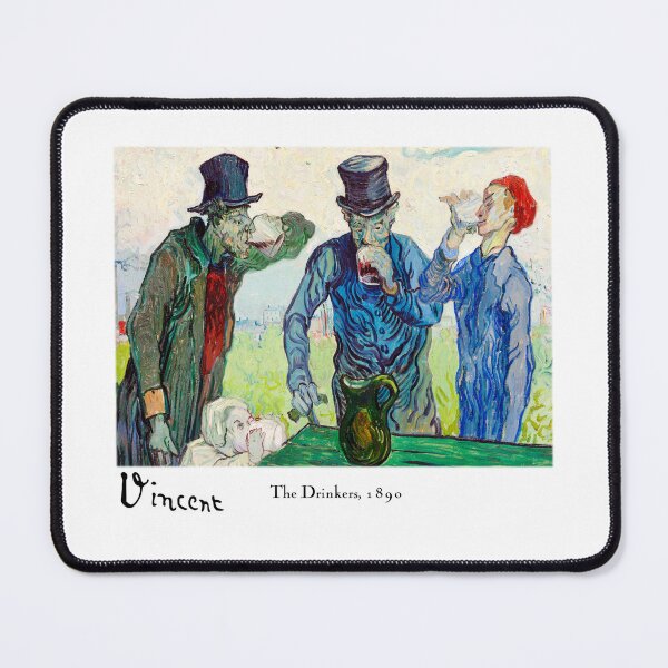 Item preview, Vincent van Gogh The Drinkers Arles exhibition poster designed and sold by paulrommer.