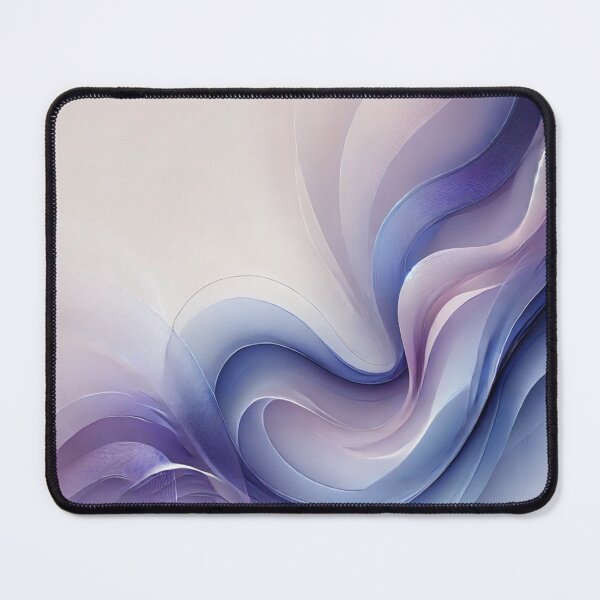 Artikelvorschau, Lavender Drift – Minimalistisches abstraktes, fließendes Design in Blau und Lila entworfen und verkauft von LilMessyKitchen.