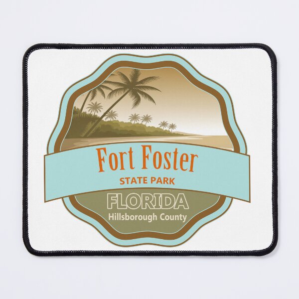 Item preview, Fort Foster State Historic Site Hillsborough County Florida designed and sold by Wanderful-roads.