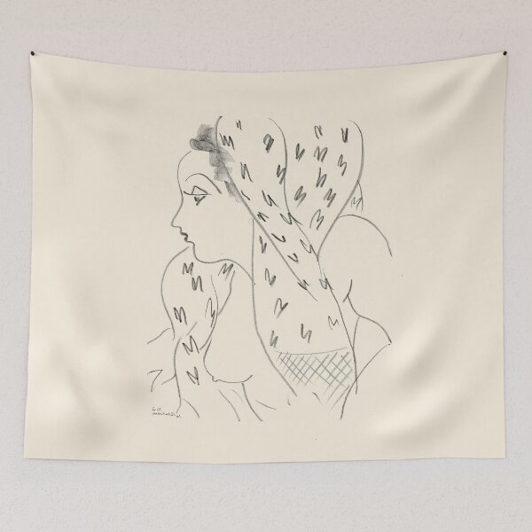 Item preview, Henri Matisse : Untitled (L17) (1942) designed and sold by YNTDigitalHouse.