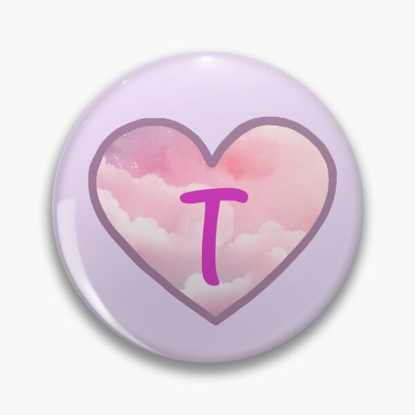 Item preview, Heart Pink Clouds “T” designed and sold by CEvansArt.