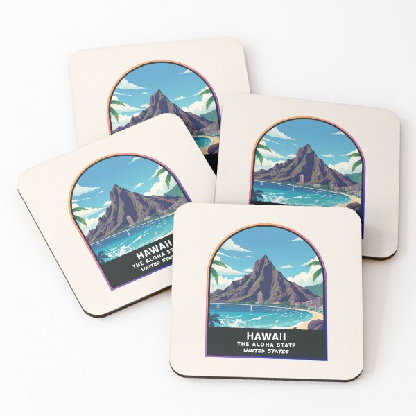 Item preview, Hawaii (HI), State of the United States of America designed and sold by PinkandP.