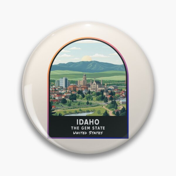 Artikelvorschau, Idaho (ID), Bundesstaat der Vereinigten Staaten von Amerika entworfen und verkauft von PinkandP.