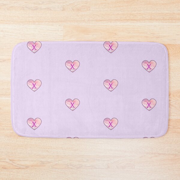 Item preview, Heart Pink Clouds “X” designed and sold by CEvansArt.