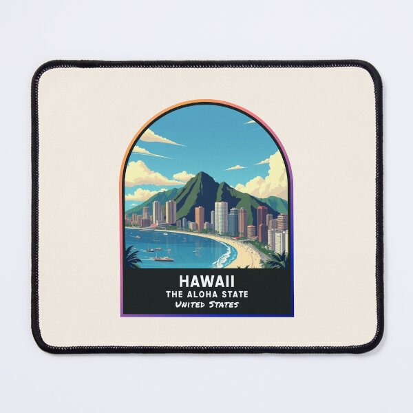 Item preview, Hawaii (HI), State of the United States of America designed and sold by PinkandP.