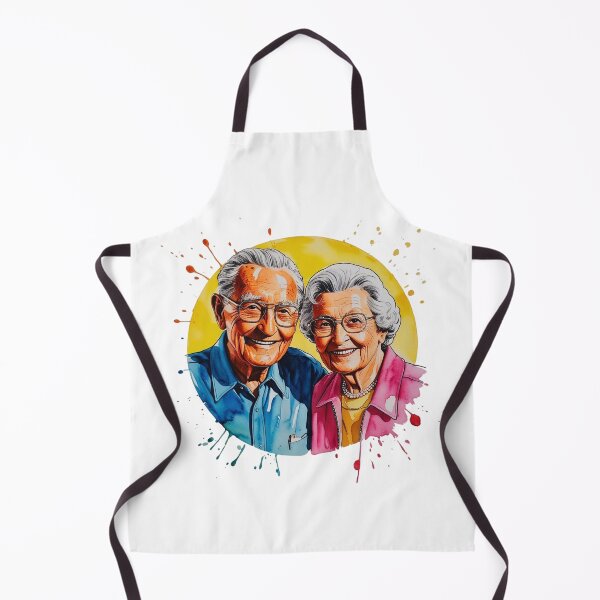 Item preview, Eternal Bond ? | Old Couple in Love Watercolor Art designed and sold by RvinJo8.