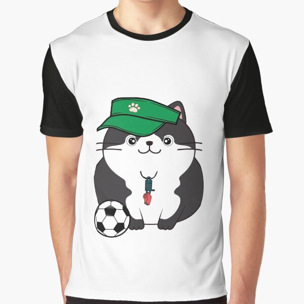 Artikel-Vorschau von Fußballspieler Fat Cat, designt und verkauft von Pet Station.