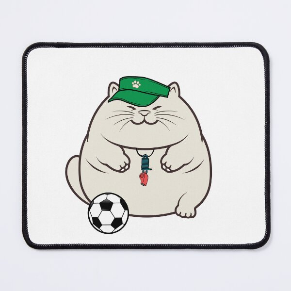 Item preview, Soccer Player Fat Cat designed and sold by Pet Station.