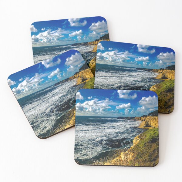 Item preview, Highway 101 Coastal Photography – California Ocean View Print designed and sold by aadventures.