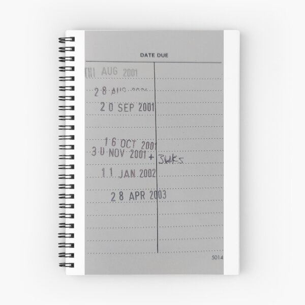 Item preview, "Vintage Library Due Date Card Stamp Collection 2001-2003 Retro Nostalgia" designed and sold by maiseygirls.