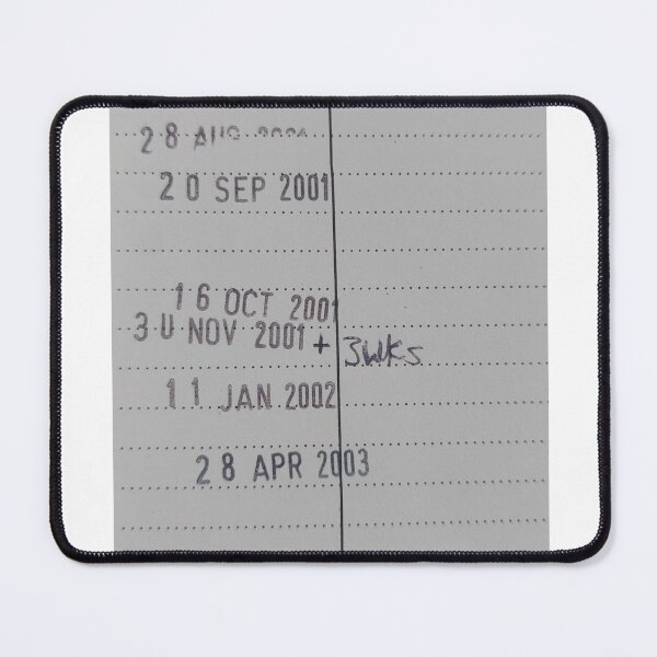 Item preview, "Vintage Library Due Date Card Stamp Collection 2001-2003 Retro Nostalgia" designed and sold by maiseygirls.