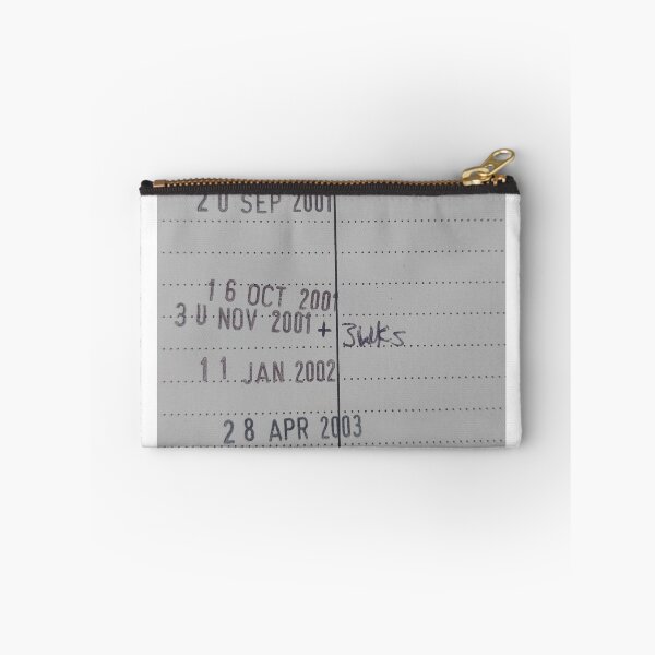 Item preview, "Vintage Library Due Date Card Stamp Collection 2001-2003 Retro Nostalgia" designed and sold by maiseygirls.