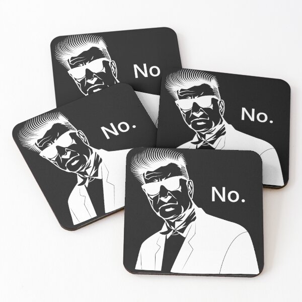 Item preview, Lynch - No. (white print) designed and sold by R-A Designs.