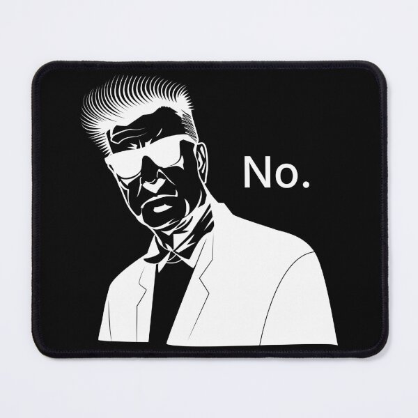 Item preview, Lynch - No. (white print) designed and sold by R-A Designs.