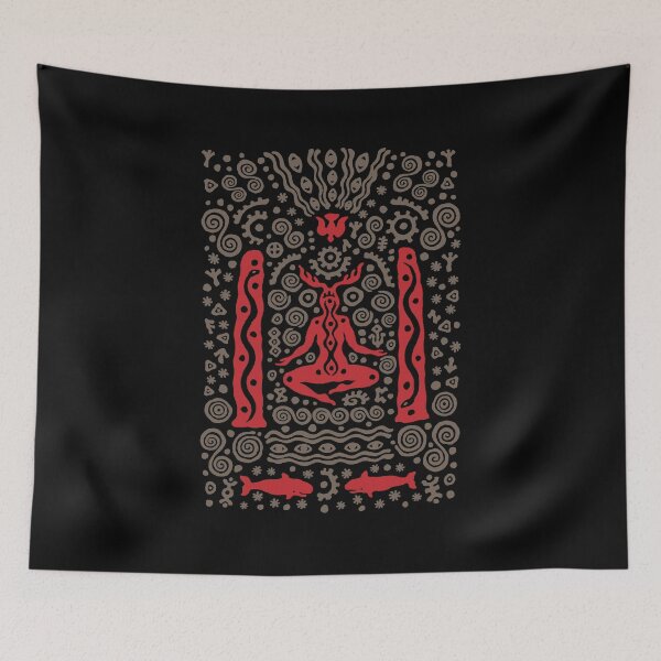 Item preview, Ethnic Cave Paintings - Celtic Cernunnos  designed and sold by KingersDesigns.