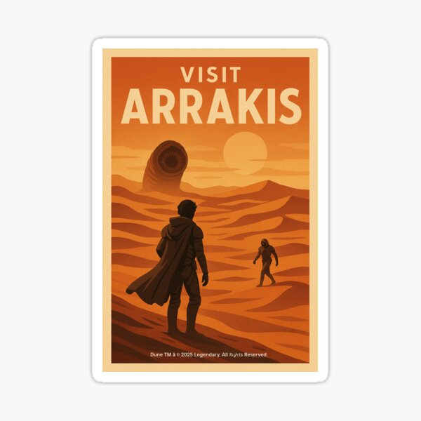 Item preview, Visit Arrakis – Desert Print designed and sold by KreativKleid.