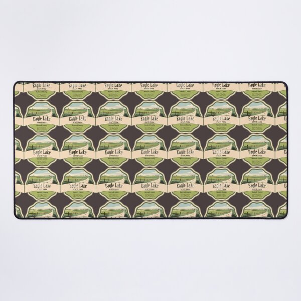 Item preview, Eagle Lake State Park, Hancock County, Iowa designed and sold by Wanderful-roads.