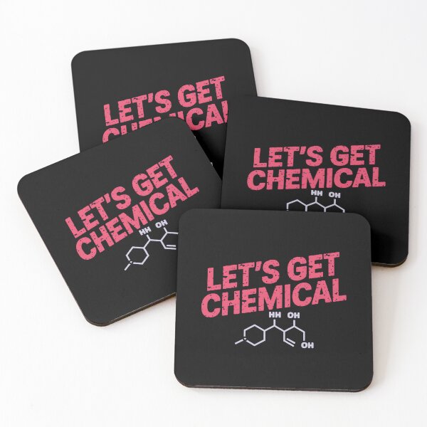 Item preview, Let's Get Chemicals – Funny Chemistry Pun designed and sold by Evolved Ape.
