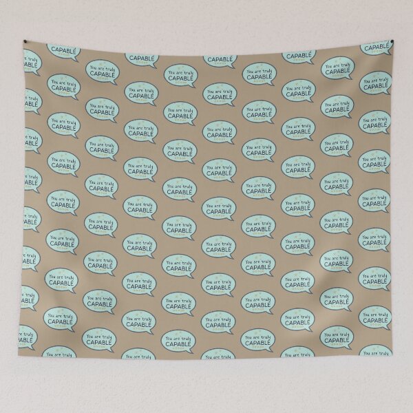 Item preview, You Are Truly Capable quote designed and sold by AngArtninovy.
