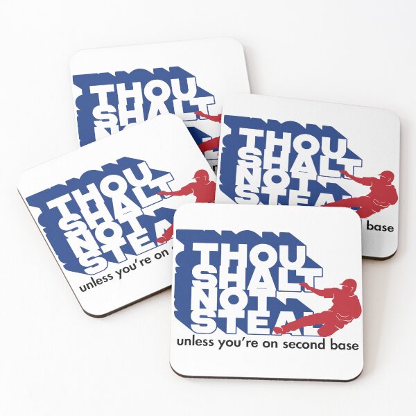 Item preview, Thou Shalt Not Steal, Unless You're On Second Base designed and sold by GiggleGooods.