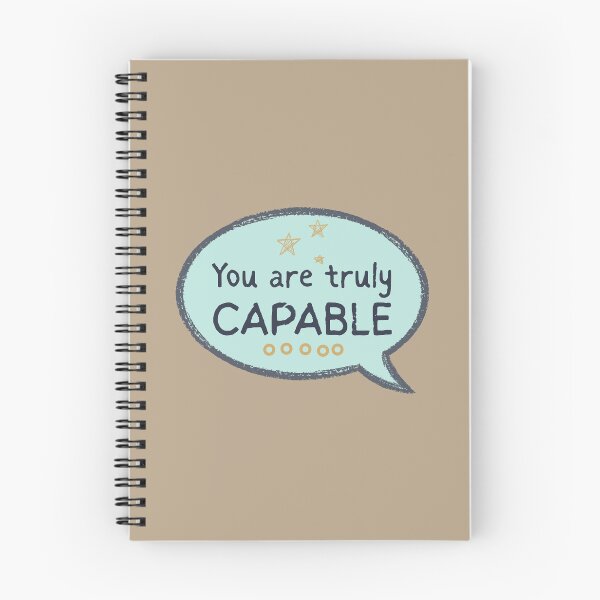 Item preview, You Are Truly Capable quote designed and sold by AngArtninovy.