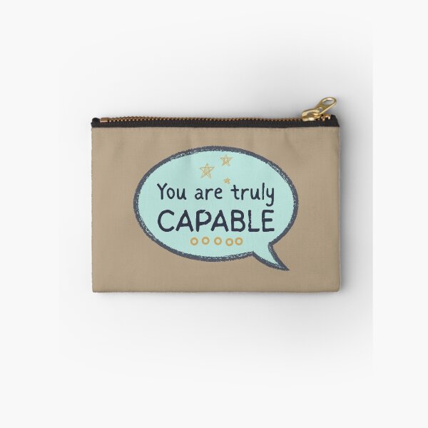 Item preview, You Are Truly Capable quote designed and sold by AngArtninovy.