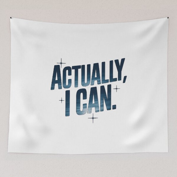 Item preview, Actually, I Can designed and sold by NickTaroDesign.