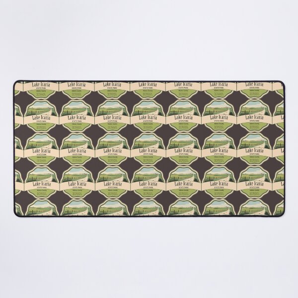 Item preview, Lake Icaria State Park, Adams County, Iowa designed and sold by Wanderful-roads.