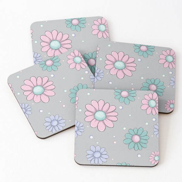 Artikelvorschau, Pastel Flowers Seamless Design entworfen und verkauft von SylvieVibes.