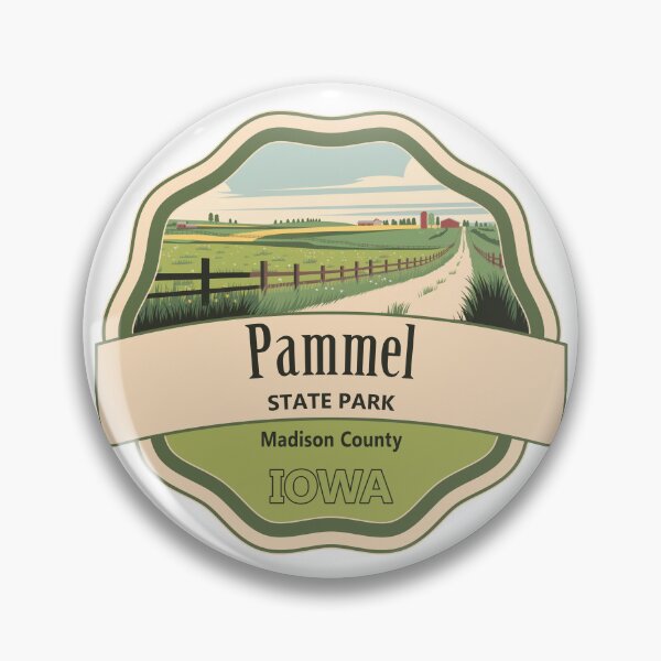 Item preview, Pammel State Park, Madison County, Iowa designed and sold by Wanderful-roads.