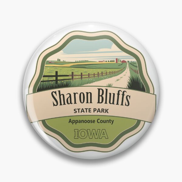 Item preview, Sharon Bluffs State Park, Appanoose County, Iowa designed and sold by Wanderful-roads.