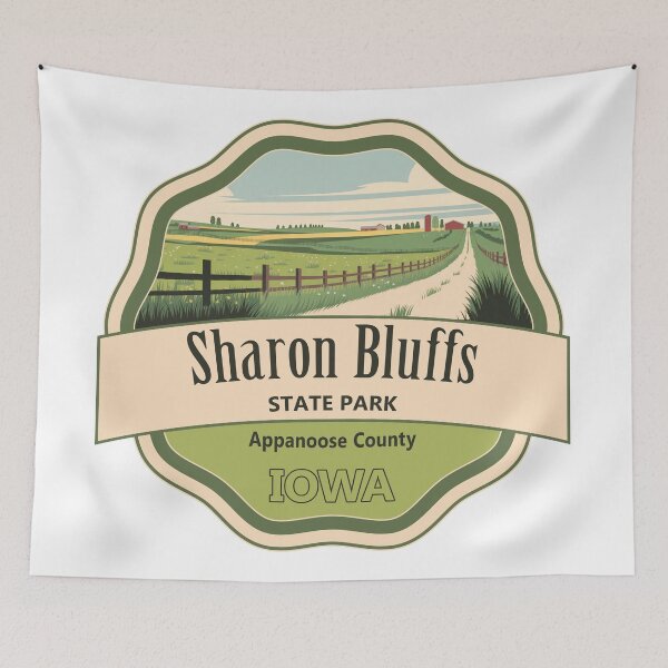 Item preview, Sharon Bluffs State Park, Appanoose County, Iowa designed and sold by Wanderful-roads.