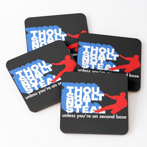 Item preview, Thou Shalt Not Steal, Unless You're On Second Base designed and sold by GiggleGooods.