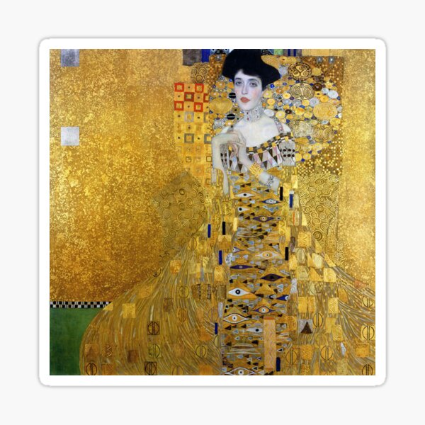 Aperçu de l'œuvre Gustav Klimt Femme en or créée et vendue par maniacfitness.