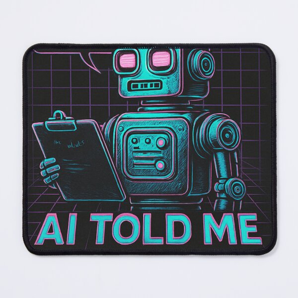 Item preview, "AI Fashion Advisor - Retro Robot Style Critique Graphic" designed and sold by maiseygirls.
