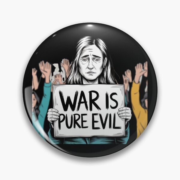 Item preview, War Is Pure Evil designed and sold by mirciashop.